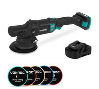 PRO Dual Polisseuse Action 20 V - Ø 150 mm | Avec batterie 2,0 Ah, chargeur rapide et 5 disques de polissage