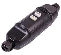 PRO ELEC - RCD en ligne 13 A (recâblable), IP66 - PEL00414