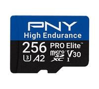 Carte mémoire microSDXC PNY PRO Elite High Endurance 256 Go UHS-I A2 Noir