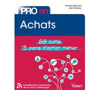 Pro en Achats 68 Outils et 15 Plans d'action - Philippe Benollet - Vuibert - broché - Guide