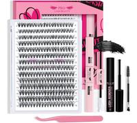 Pro Eyelash Extension Kit 280 Pieces False Corneal Eyelashes Extension Kit Individual Lashes With Lash Bond And Seal Eyelash Applicato Easy To Apply At Home (30d-9-16mix Kit)