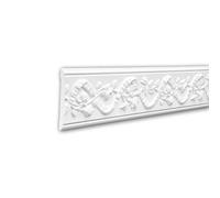 PRO[f]home® - Cimaise 151349 Moulure décorative style Néo-Renaissance blanc 2 m Profhome