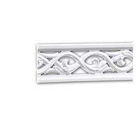 PRO[f]home® - Cimaise 151364 Moulure décorative Moulure frise style Rococo-Baroque blanc 2 m Profhome