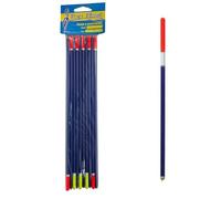PRO Filstar Top Float Waggler Set 0,5 + 0,8 g - Lot de 10 flotteurs de pêche - Flotteurs de pêche - Pose de pêche - Pose de pêche - Accessoires de pêche - Brochet perche carpe truite