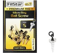 PRO FILSTAR Vis à appât avec anneau 10 x 16 mm - Boulettes et granulés - Vis à appât Pop Up - Vis à leurre - Support Pop Ups pour hameçon - Pêche à la carpe - Accessoires de pêche à la carpe - Montage