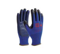 PRO FIT Gant en nitrile à maille fine NI-Thermo taille 8 bleu Nylon, acryliqu...
