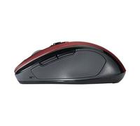 Kensington Pro Fit Ratón Óptico Inalámbrico Mediano 1600DPI Rojo