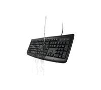 Pro Fit Washable - Clavier - USB - Espagnol - noir