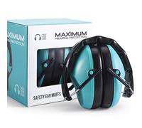 Pro For Sho Protection auditive 34 dB pour le tir - Protection auditive spécialement conçue qui est plus légère et offre une protection auditive maximale, bleu sarcelle, S