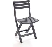 Pro Garden Briki Chaise de jardin pliante Gris Gris One Size