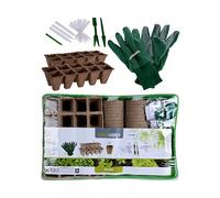 Pro Garden Set de plateaux à semis - 68 pièces