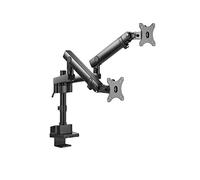 Pro Gas Spring Support for 2 Screens up to 32 inches Black