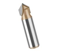 Pro-Grade Fraise à rainurer 90° V 12 mm Tige en acier Design pour meuble, gravure et profilage professionnel avec rainures en V