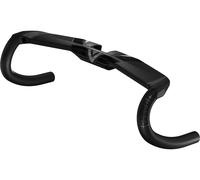 PRO Bikegear – Guidon Pro Vibe Aero Carbon – 31,8 mm / 390 mm – Argenté/Noir