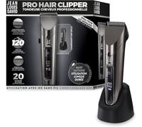 Pro Hair Clipper - Tondeuse Sans Fil Professionnelle pour Cheveux - 20 Hauteurs de Coupe, Idéal pour Dégradé - Rechargeable