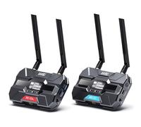 Pro HDMI sans Fil Émetteur et Récepteur, jusqu'à 6 RXs, TIMBOOTECH Transmission AV Wireless HDMI 1080p 5,8G avec écran OLED, Loop-Out, Canal Intelligent pour la Maison/Photographie/Magasin