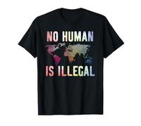 Pro Immigration No Human Is Illégal T-Shirt