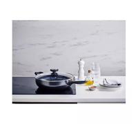PRO INDUC Sauteuse Corps alu ép 3mm revêtement céramique Induction + Couvercle BEKA D28 cm