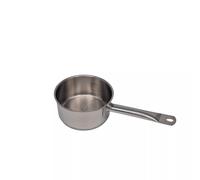 BAUMALU - Casserole Ligne Professionnelle - Acier Inoxydable Haut de Gamme - Bord Verseur - Tous Feux dont Induction - Triple Fond Diffuseur - Ø18cm