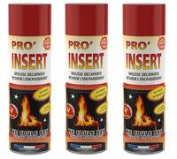 PRO INSERT Fulgator Super Nettoyant Vitres inserts de cheminées et plaques vitrocéramiques - 500ml - Lot de 3 - Vendu par lot - Fabriqué en France