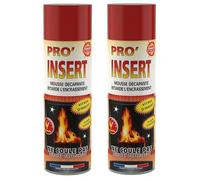 PRO INSERT Fulgator Super Nettoyant Vitres inserts de cheminées et plaques vitrocéramiques - 500ml - Lot de 2 - Vendu par lot - Fabriqué en France