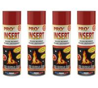 PRO INSERT Fulgator Super Nettoyant Vitres inserts de cheminées et plaques vitrocéramiques - 500ml - Lot de 4 - Vendu par lot - Fabriqué en France