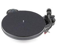 Pro-Ject Audio Systems Pro-Ject RPM 1 Platine en Carbone avec Bras en Forme de S de 21,4 cm et Ortofon 2M Rouge (Noir Brillant)