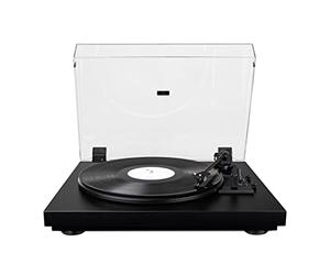 Pro-Ject Automat A1 - Platine Vinyle Automatique avec Préampli Phono, Noir | Tourne-disque Hi-Fi à commande électronique 33/45 tours, bras 8,3" avec cellule Ortofon OM10 et boîtier en bois amorti