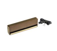 Pro-Ject Brush It Premium Brosse Antistatique pour Disques Vinyles | Brosse de nettoyage avec fibres de carbone conductrices, manche en bois robuste et cable de terre pour disques 33/45 tours