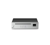 Pro-Ject CD Box E - Lecteur CD Compact - Sorties numériques, télécommande, Montage Antichoc - Argent