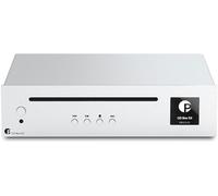 Pro-Ject CD Box E - Lecteur CD Compact - Sorties numériques, télécommande, Montage Antichoc - Argent