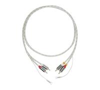 Pro-Ject Connect it Phono E câble phono RCA | Conducteur en cuivre OFC, fiches en laiton plaqué or, 1,23 m ; avec fiches RCA, 5P ou mini-XLR, aussi en True Balanced