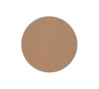 Pro-Ject Cork-it Couvre-Plateau en Liège pour Platine Vinyle, 1,5 mm | Tapis de platine antistatique idéal pour plateaux métalliques, amortissement sonore supérieur et haute fidélité