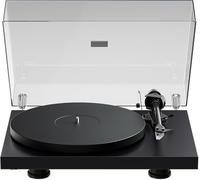 Pro-Ject Debut Evo 2, Platine Audiophile Nouvelle génération avec Bras en Fibre de Carbone, sélection électronique de la Vitesse et Cartouche Pick it MM Evo pré-montée, fabriquée en Europe (Satin