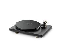 Pro-Ject Debut PRO B, platine Hi-Fi True Balanced avec bras de lecture monobloc en carbone-aluminium de 21,8 cm et cartouche Pick it PRO B pré-ajustée, noir satiné