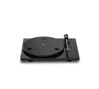 Pro-Ject E1.2 BT, platine vinyle Bluetooth aptX HD, noir brillant | Bluetooth 5.4 avec aptX HD, préampli phono, Plug & Play, plateau aluminium 730 g, Pick it MM E