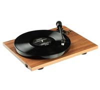 Pro-Ject Platine vinyle Hi‑Fi E1 Phono AT3600L – Préampli intégré, pointe elliptique – Noyer