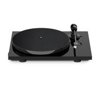 Pro-Ject Tourne-disque E1 Phono – Plug & Play, AT3600L, pointe elliptique, préampli phono Noir