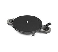Pro-Ject Tourne-Disque Elemental OM5e - Plug & Play, Design innovant, qualité sonore Ultime - Argent/Noir