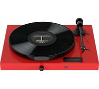 Pro-Ject JukeBox E1 + OM5e Turntable, Système tout-en-un / Plug and Play avec Bluetooth, rouge piano