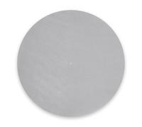 Pro-Ject Leather it, couvre-plateau en cuir, gris | Remplace la feutrine, amortit les résonances des plateaux en métal, évite les charges statiques, pour toutes les platines