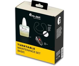 Pro-Ject Maintenance Kit Basic - Pour les platines Essential, Primary, Juke Box, VT-E - Huile de lubrification, courroie d'entraînement, embout de rechange - Entretien sans problème