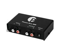 Pro-Ject Phono Box MM, préampli phono MM/MC haut rendement, noir | Double mono, circuits intégrés à faible bruit, boîtier métallique, prises RCA plaquées or dur, moins de 1 W en veille