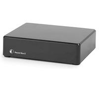 Pro-Ject Record Box E Noir | Convertisseur A/D pour numérisation vinyle sur PC/Mac, circuit CMS à faible bruit et connecteurs RCA plaqués or