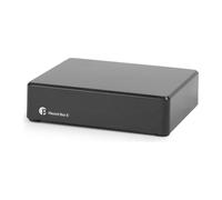 Pro-Ject Record Box E, préamplificateur Phono avec USB, Noir | Pour MM et MC, convertisseur A/N pour la numérisation de vinyles, Windows, Mac OS et Linux, sans pilote