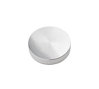Pro-Ject Record Puck E - Poids léger en Aluminium pour Presser Les disques - Qualité sonore améliorée - Compatible avec Divers Tourne-disques - Argent