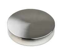Pro-Ject Poids de disque vinyle Record Puck Pro – Finition nickel, améliore le son