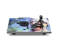Pro-Ject Scorpions Turntable platine vinyle, Pick it 25A, multicolore | Limited Edition basée sur la T2, plinthe usinée CNC, plateau en verre de 10 mm (1,7 kg), Pick it 25A à bobines en argent