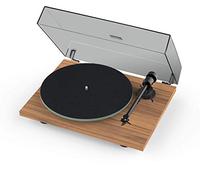 Pro-Ject T1 EVO BT Tourne-disque avec Bluetooth et capsule OM10 (Walnut)