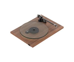 Pro-Ject T2W Platine Vinyle avec Streaming Audio Haute résolution Via Wi-FI Compatible avec Sonos®, HEOS®, Bluesound, WiiM, UPnP (Noyer)